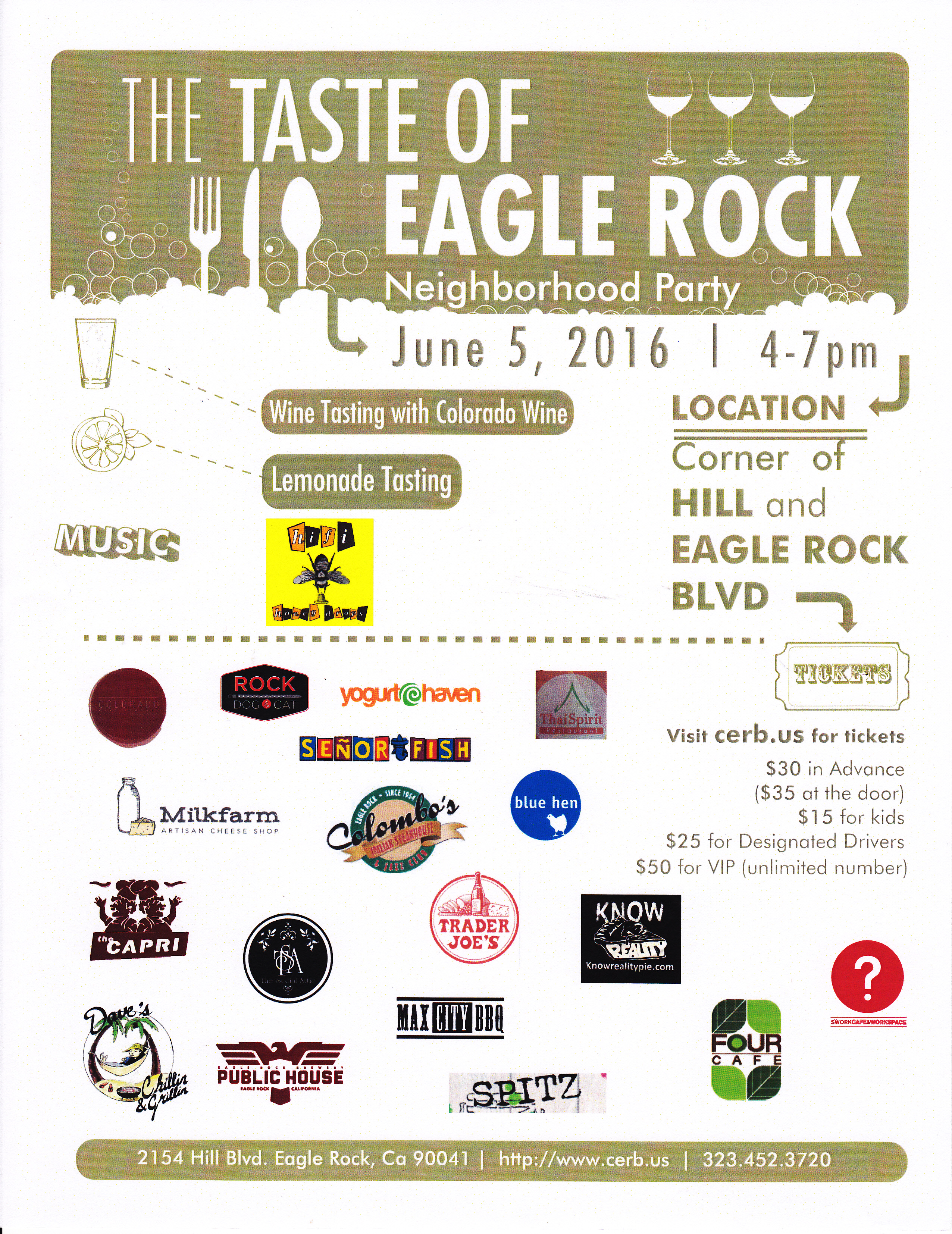 Taste of Eagle Rock 2016