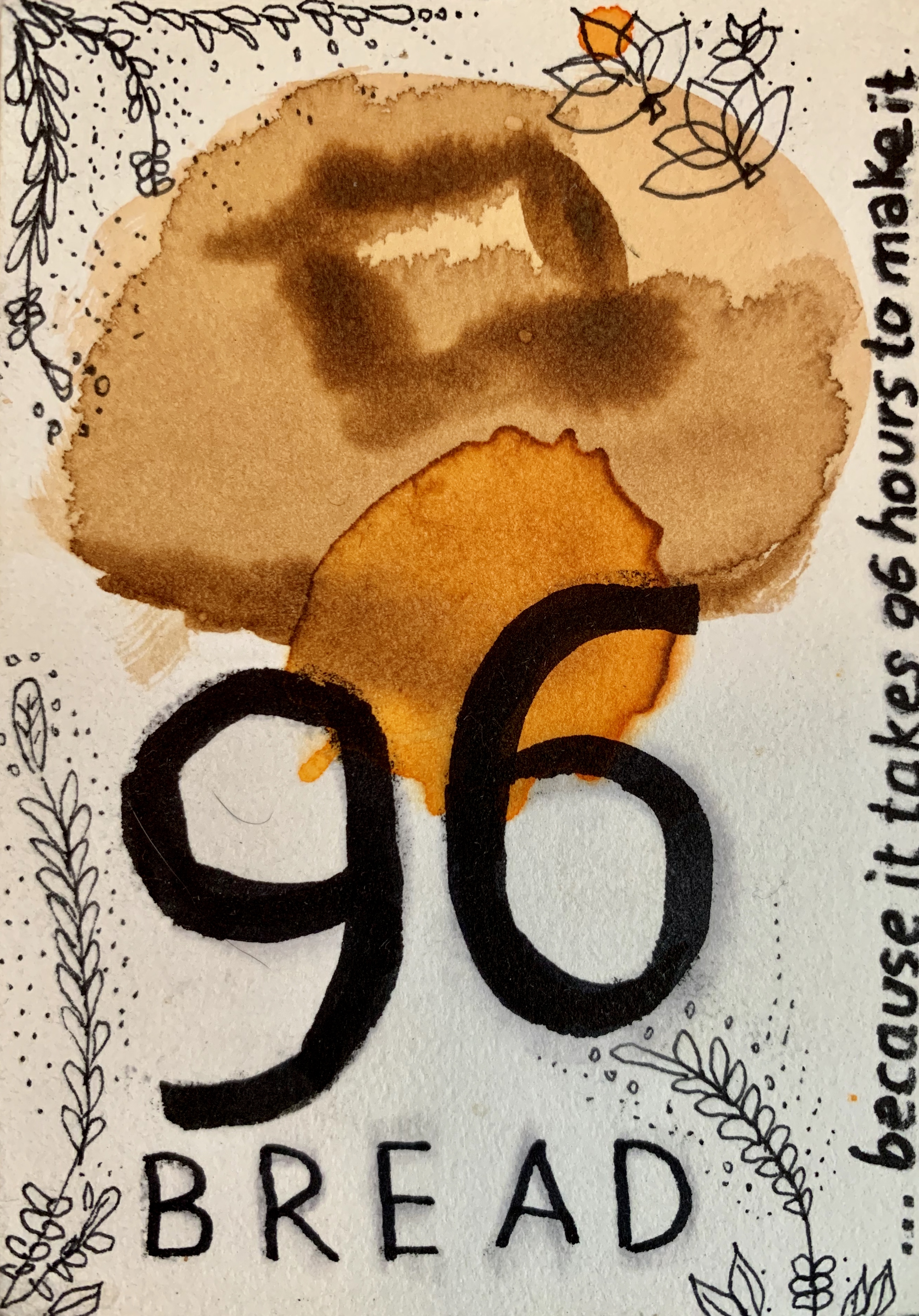 96 bread logo