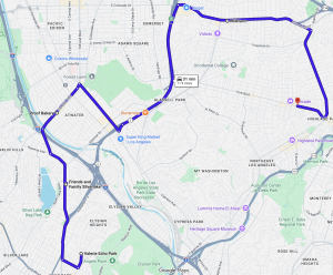 Cookie Crawl Map